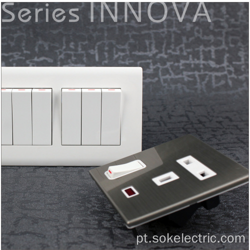 Novo estilo 2 Gang 2 Way Wall Switch